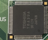 80-channel output Column Driver for an STN Dot Matrix LCD (U5)